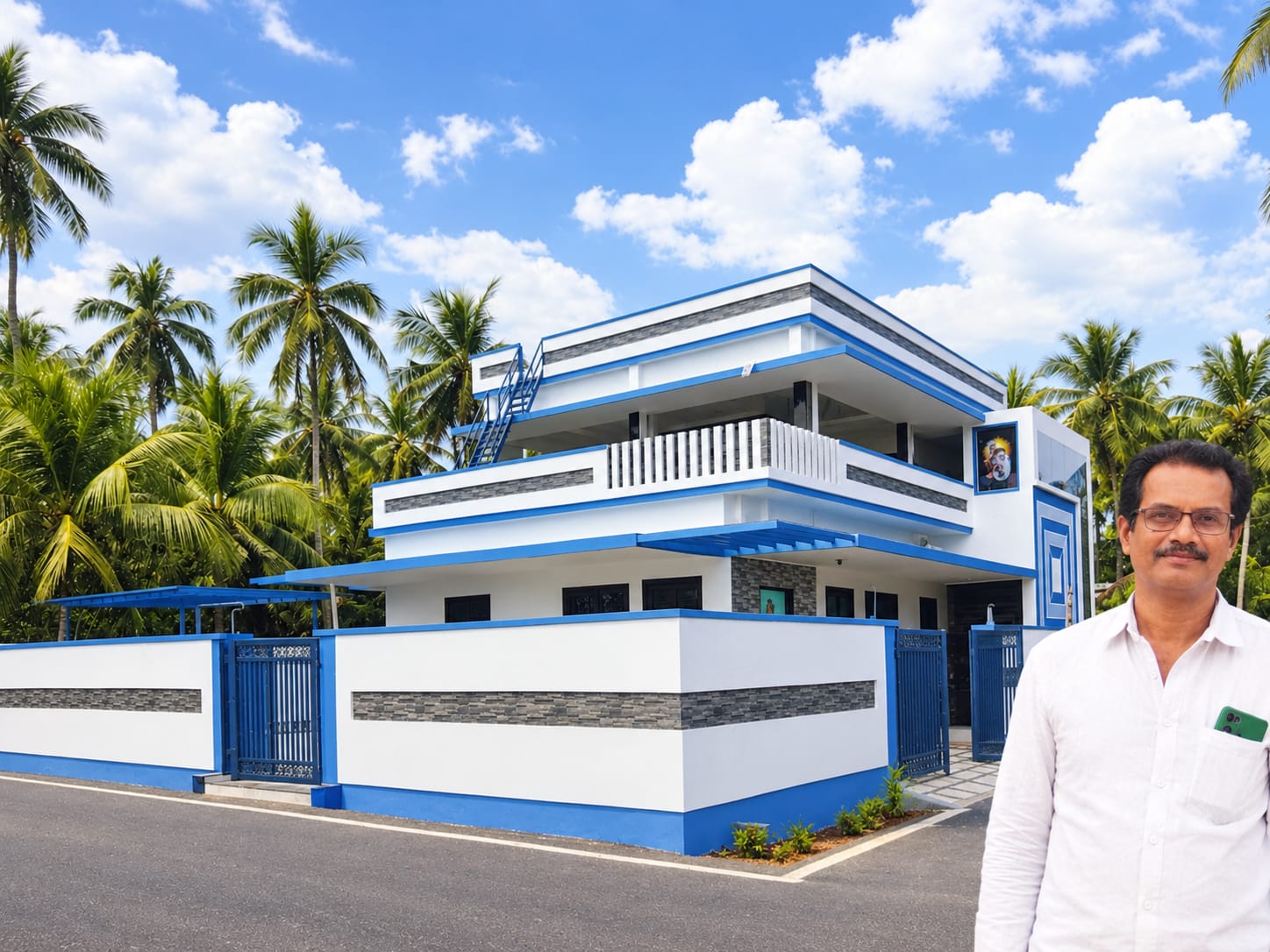 SK Constructions – recognised at community event, Palakollu